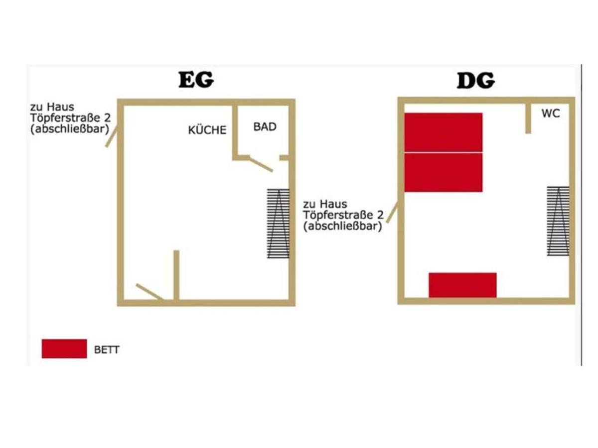 Toepferhof 1 Apartment Tangermuende Exterior photo